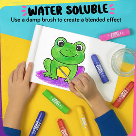 Funcils ergonomic grip sticks support comfortable drawing for kids.