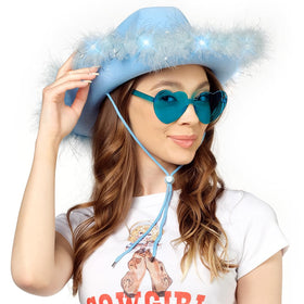 Funcredible LED modes on the hat create versatile lighting for events.