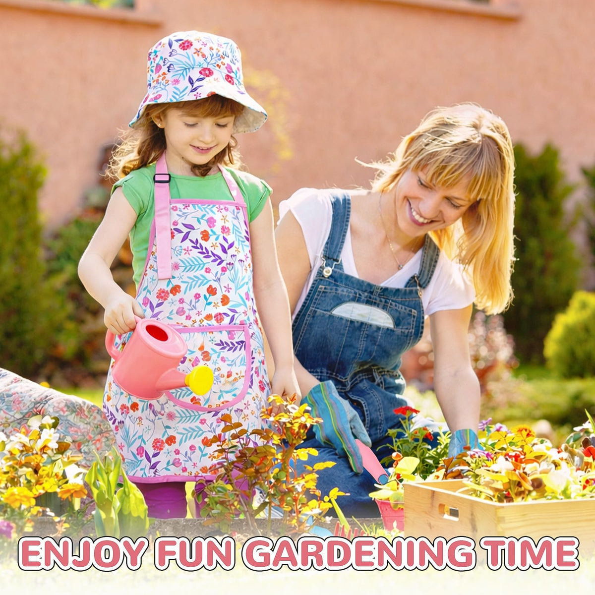 FUNCREVITY Kids Gardening Tool Set rake shown for early planting discovery