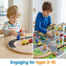 FUNERICA six community helpers figures with posable limbs spark storytelling