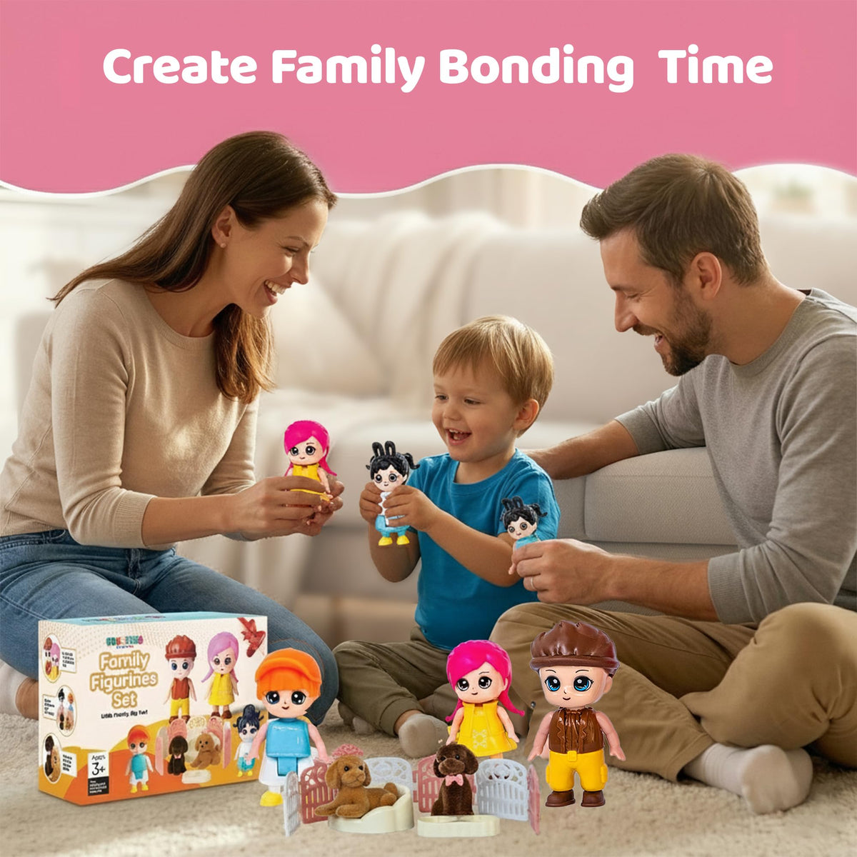 FUNERICA dollhouse-food-bowls support feeding play and routines.