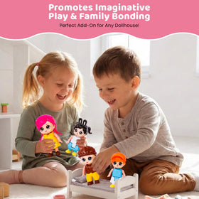 FUNERICA dollhouse-puppies-with-accessories bring cozy pet care play.