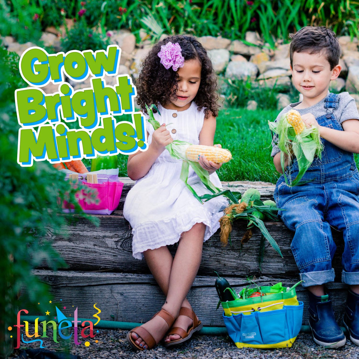 Funeta kids gardening set kid enjoying outdoor gardening activity