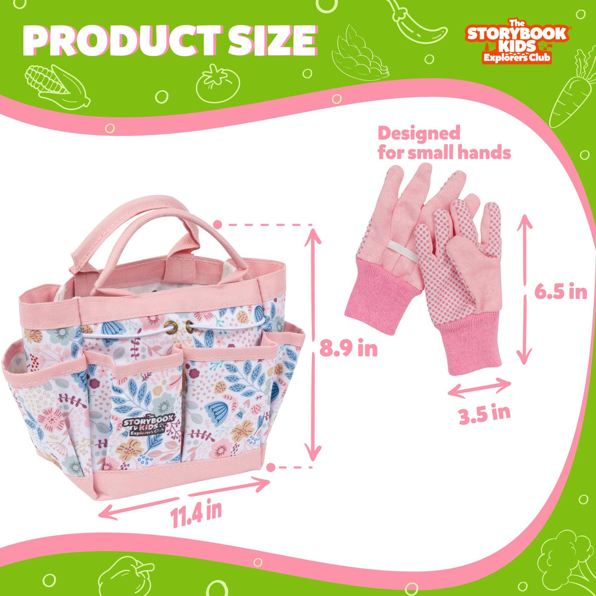 Funeta kids gardening set shovel supports digging soil movement with ease