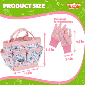Funeta kids gardening set shovel supports digging soil movement with ease