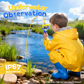 FunforFun kids borescope LED brightness adjustable for clear night explorations.