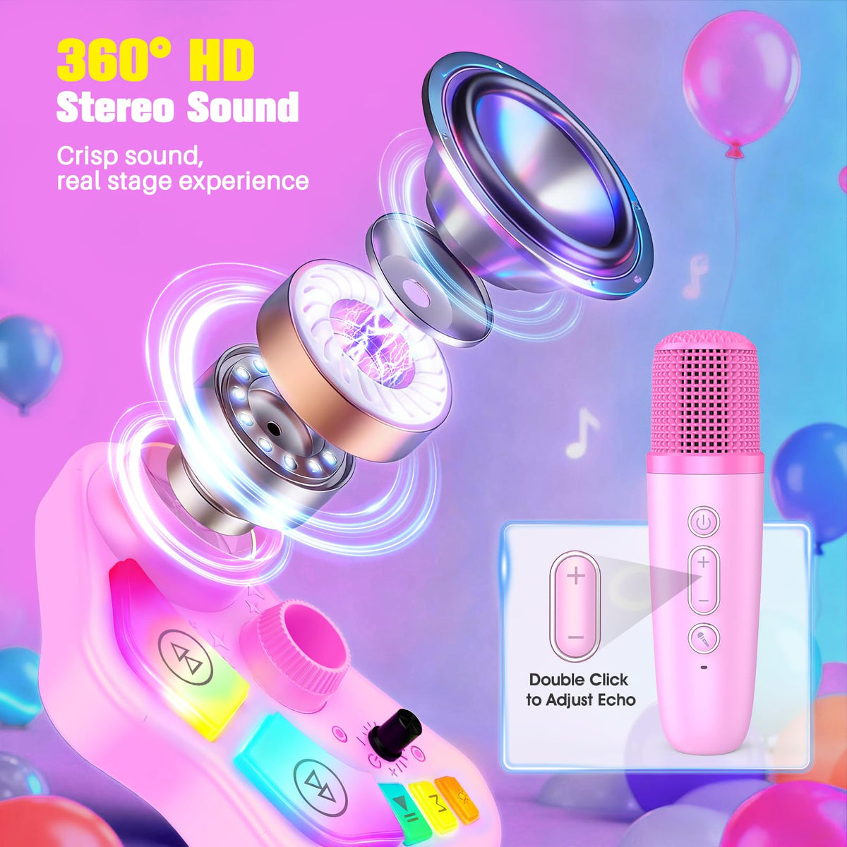 FunforFun rechargeable battery provides hours of continuous play.