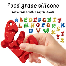 FunFusion bright colored fidget letters showing vibrant textures for classroom learning
