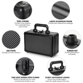 FunGuys sturdy handle provides easy portability for a compact card case