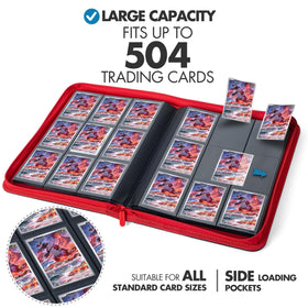 FunGuys interior suede lining protects card faces during handling and viewing.