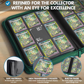 FunGuys binder 9-pocket pages organize collections neatly for quick access