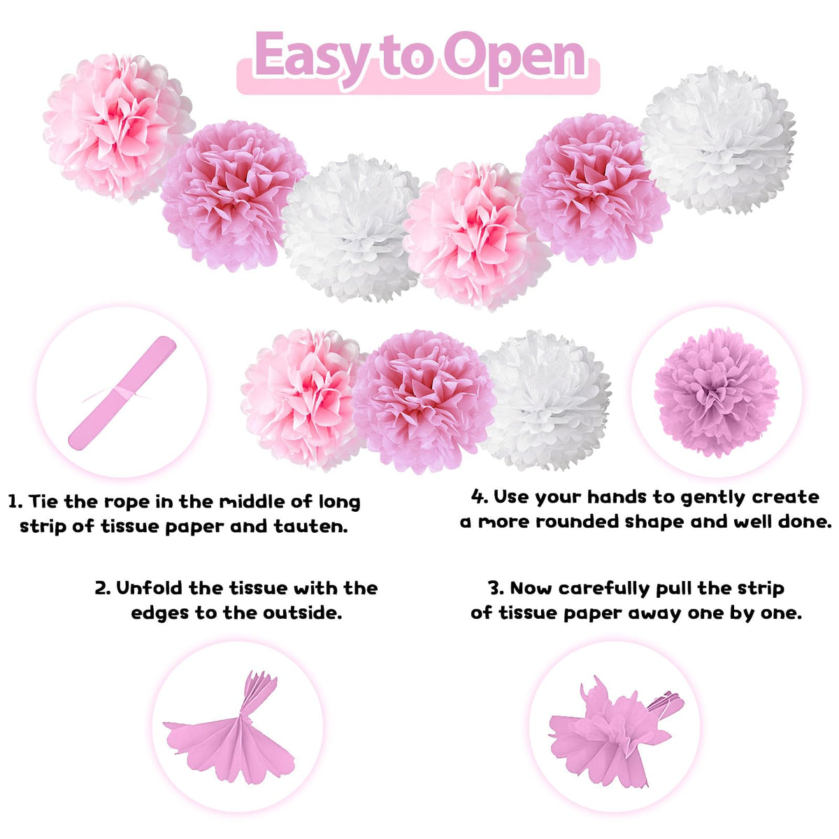 FunHot pink foil balloons sparkle for photos and celebrations.