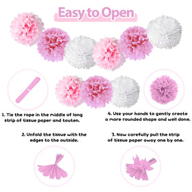FunHot pink foil balloons sparkle for photos and celebrations.