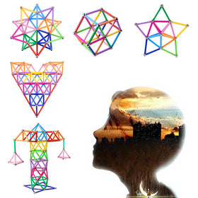 Funifinds child building 3D structures during playful learning