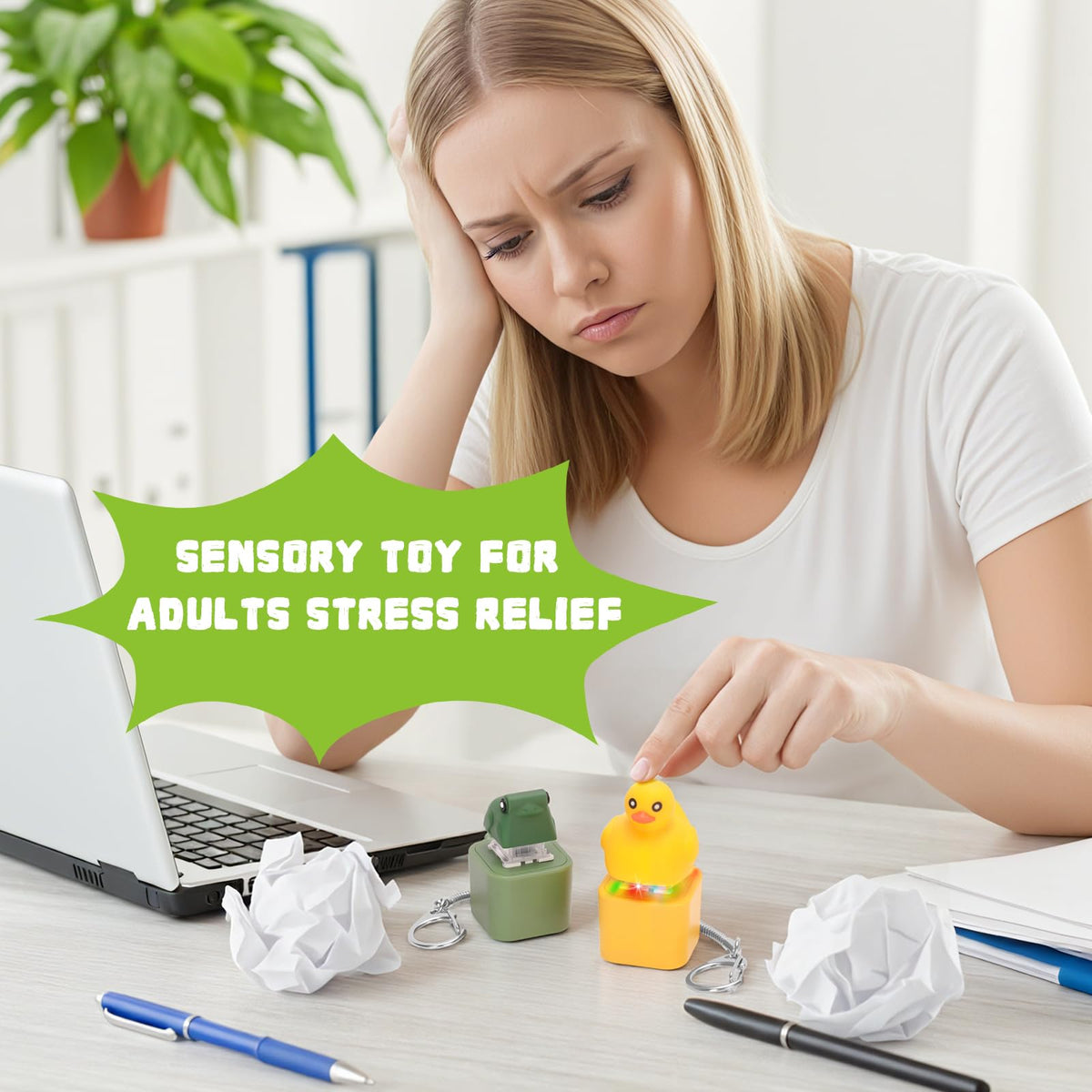 FunisFun compact keychain design fits pockets for discreet stress relief.