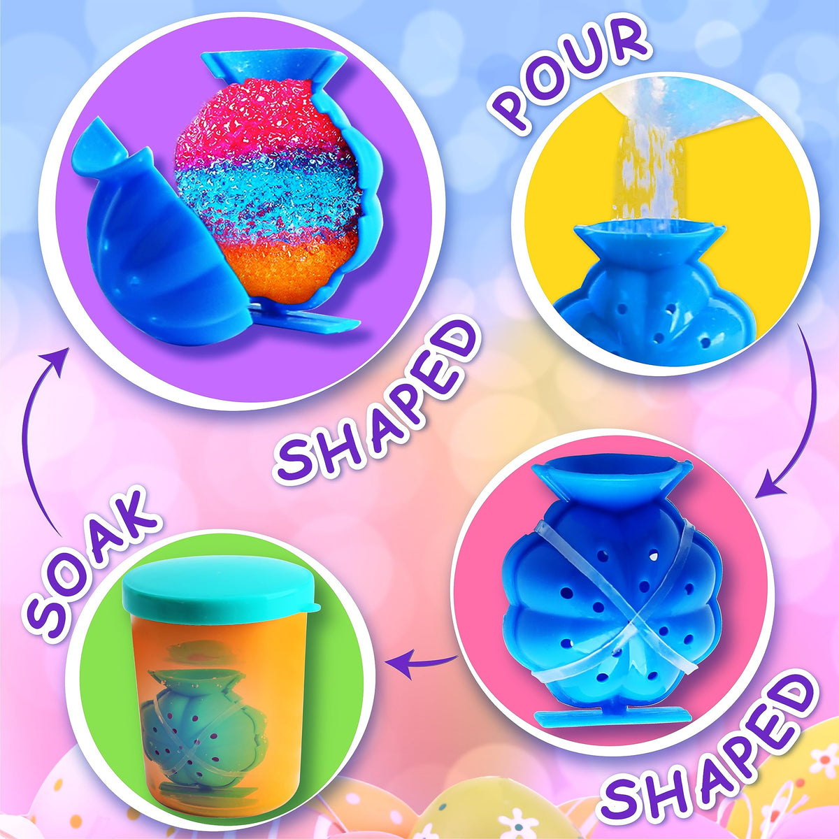 FUN KIDZ crystal ingredients color for pouring into molds
