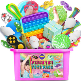 FunKidz fidget box 24-piece set showcased for calm, focused play.
