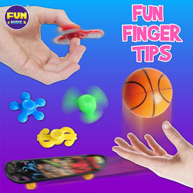 FUN KIDZ storage treasure box keeps fidgets organized for school or travel.