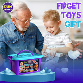 FUN KIDZ stress-relief toy offers discreet fidgeting for calm concentration.