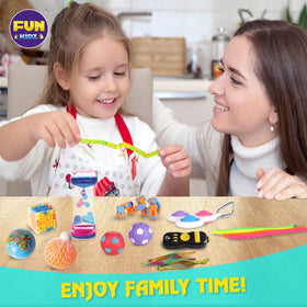 FunKidz Gift Fidget Box hand-squeezers for tactile engagement