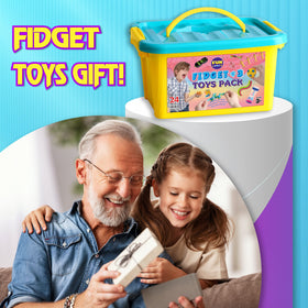 FunKidz Gift Fidget Box stress relief toys for calm focus