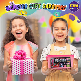 FUN KIDZ glow in dark slime in four neon colors inspiring vibrant experiments and sensory play.