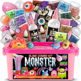 FUN KIDZ Halloween Monster Slime Kit pack shot showing colorful, creative slime for imaginative play.