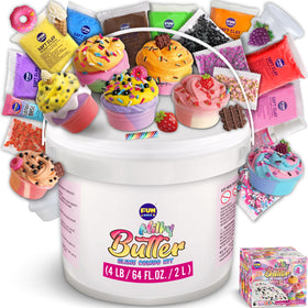 FunKidz Milky Butter Slime Bucket packaging ready for gifting and display.