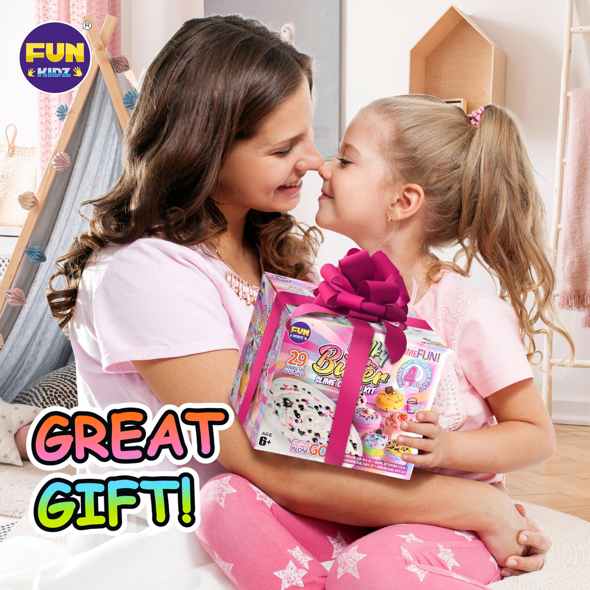 FunKidz Milky Butter Slime lotion base to expand customization options.