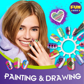 FUN KIDZ nail-stickers-patterns for quick decoration ideas.