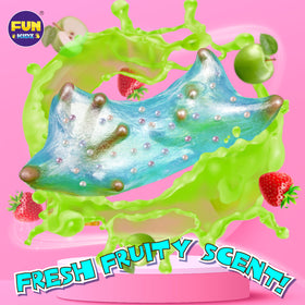 FUN KIDZ non-toxic slime glue demonstrates kid-friendly crafting materials.