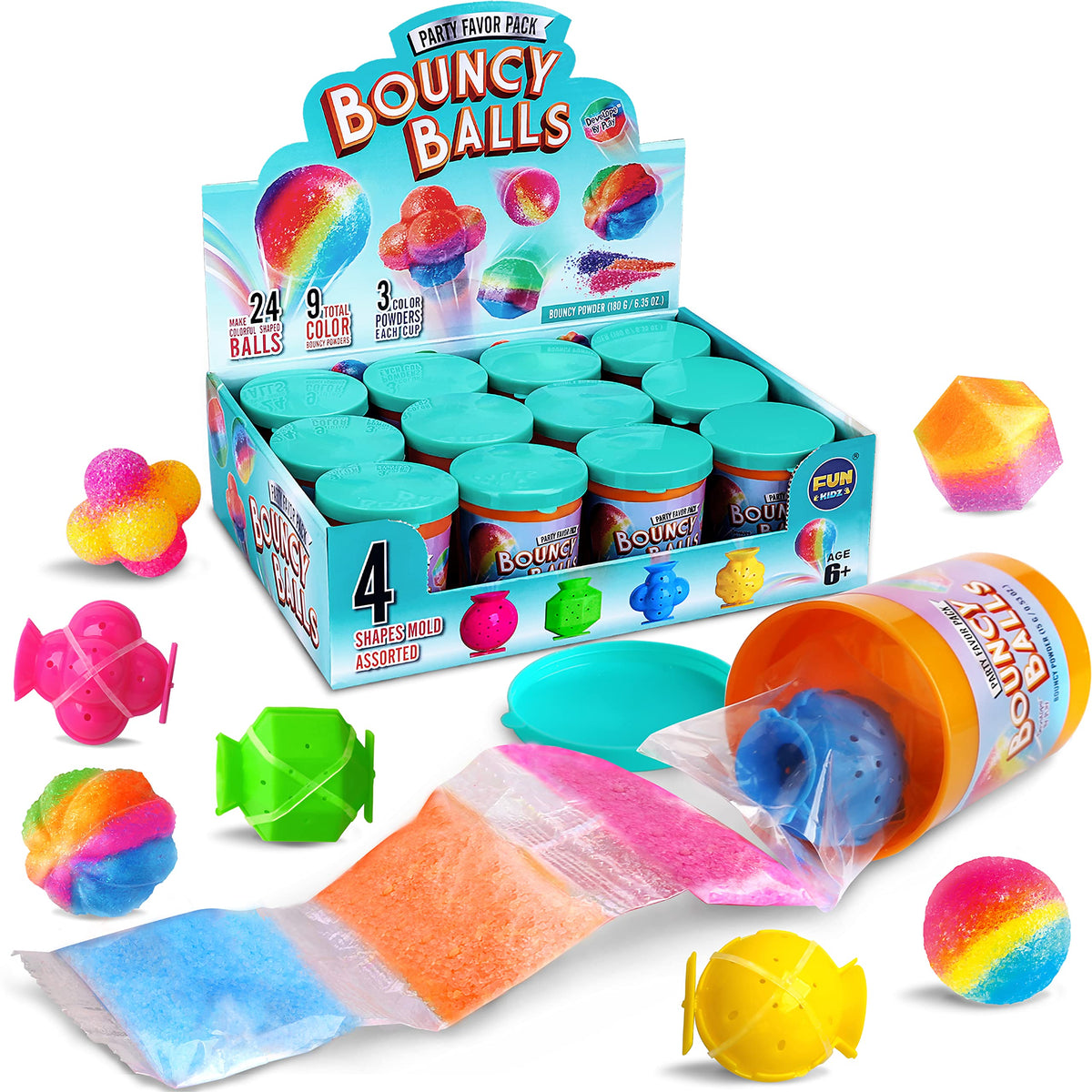 FUN KIDZ party favors kit assembly for group activity