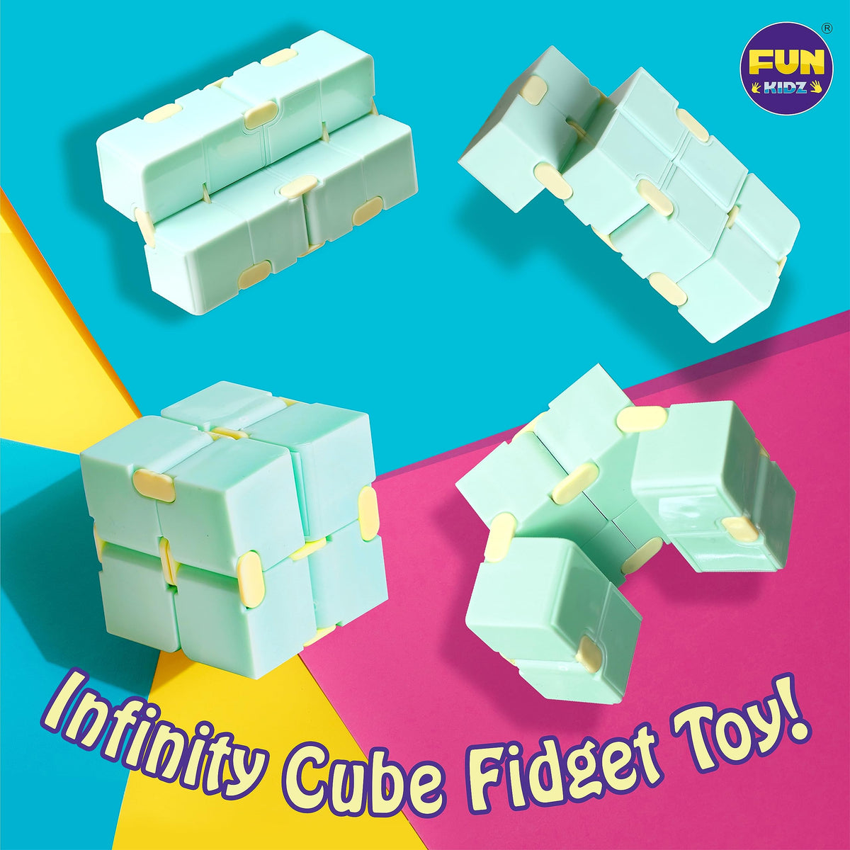 FunKidz portable storage box keeping all tiny toys organized at home.