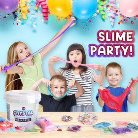 FUN KIDZ family slime activity for weekend fun and bonding.