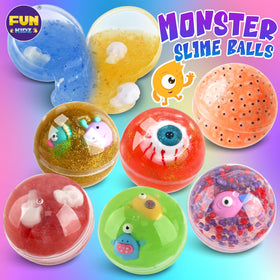 FUN KIDZ slime balls storage containers showing organized, reusable packaging to keep slime fresh between sessions.