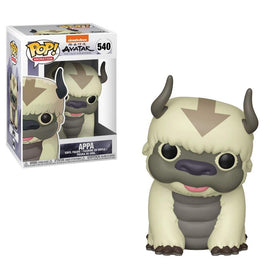 Funko Appa Avatar Pop figure on shelf enhances your Avatar collection.