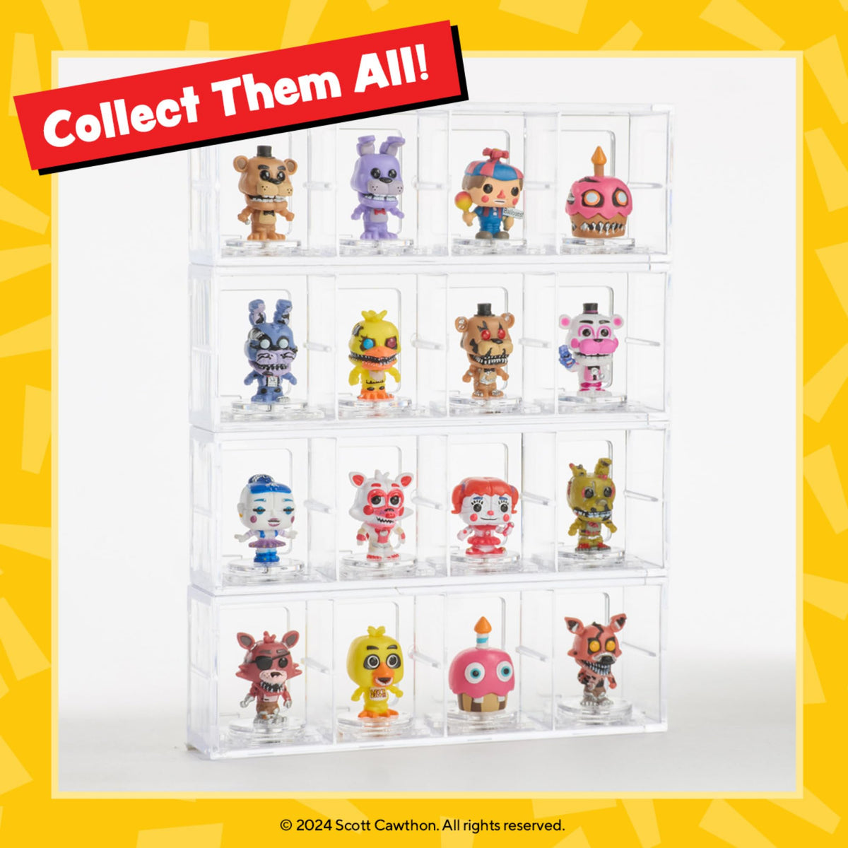 Funko Bitty Pop! blind packaging preserves unboxing excitement for collectors.