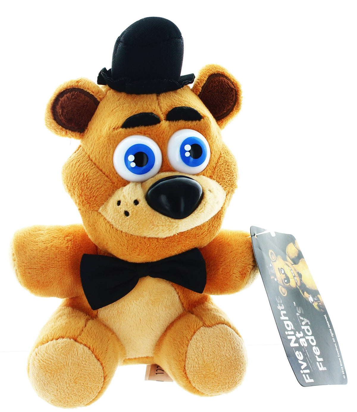 Funko Fazbear 6-inch brown plush, front view, ideal for display and gifting