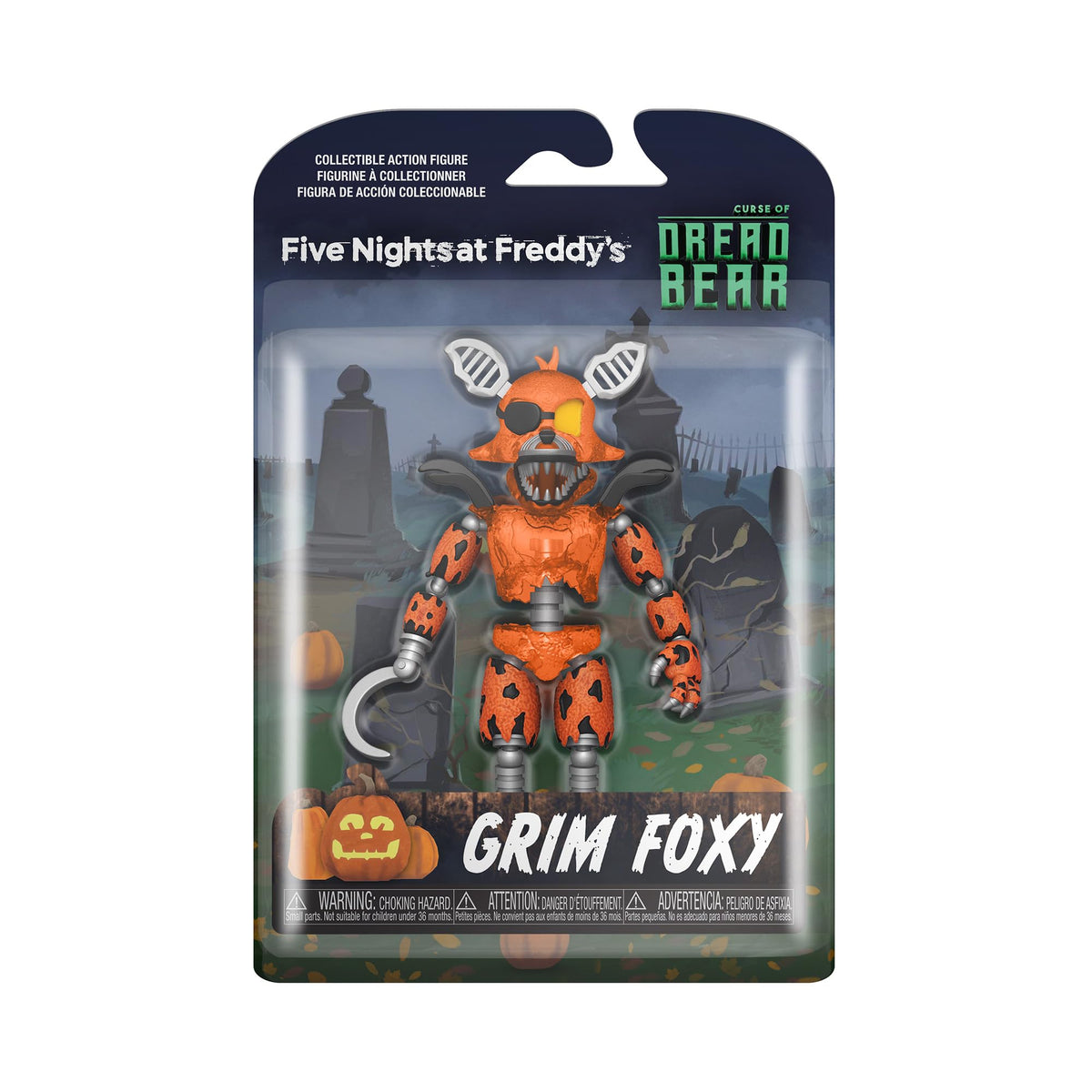 Funko FNAF Dreadbear figure—perfect collectible for shelf display and fans.