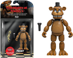 Funko Freddy Fazbear 5-inch articulated figure, ideal display piece for collectors and fans.