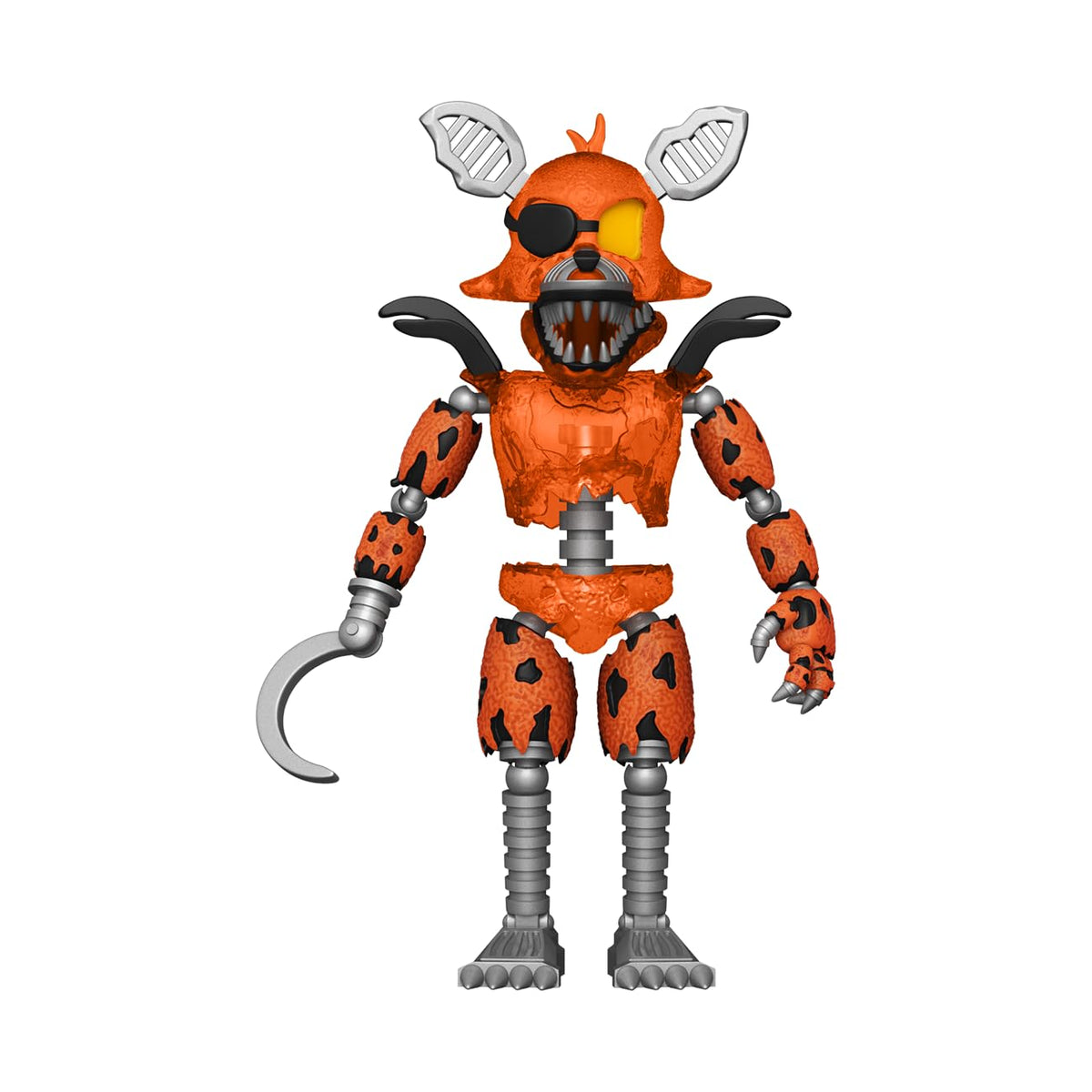 Funko FNAF Grim Foxy figure—eye-catching centerpiece for your display.