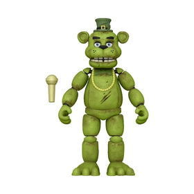 Funko Shamrock Freddy plush figure in a posed stance for shelf display