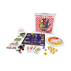 Funko Games Five Nights Night Frights game box with display window, ideal for display and gifting