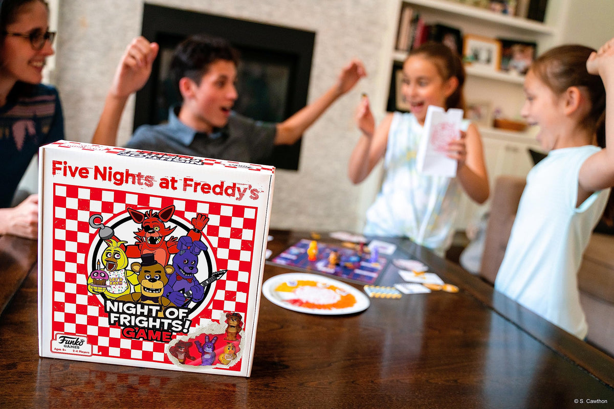 Rulebook and quick-start guide for Funko Games Five Nights Night Frights