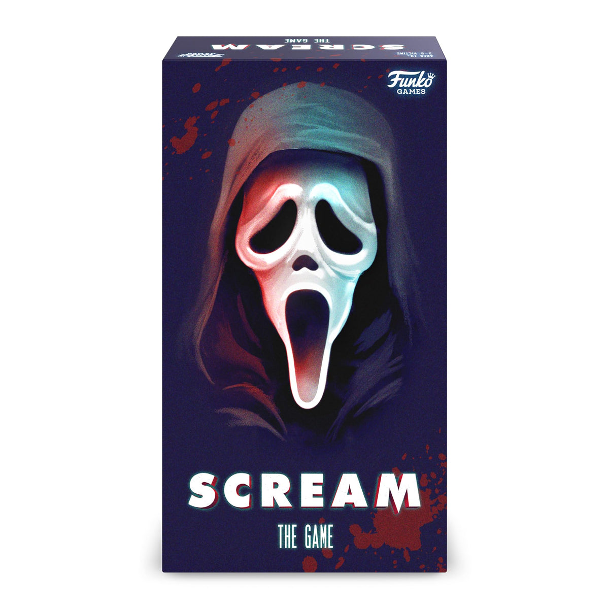 Funko Games Scream Ghost Face figure tracks the killer during play
