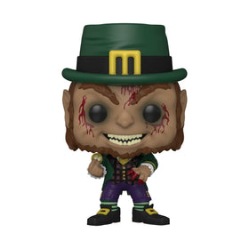 Funko Leprechaun Bloody Amazon Exclusive box art for gift-ready packaging and display.