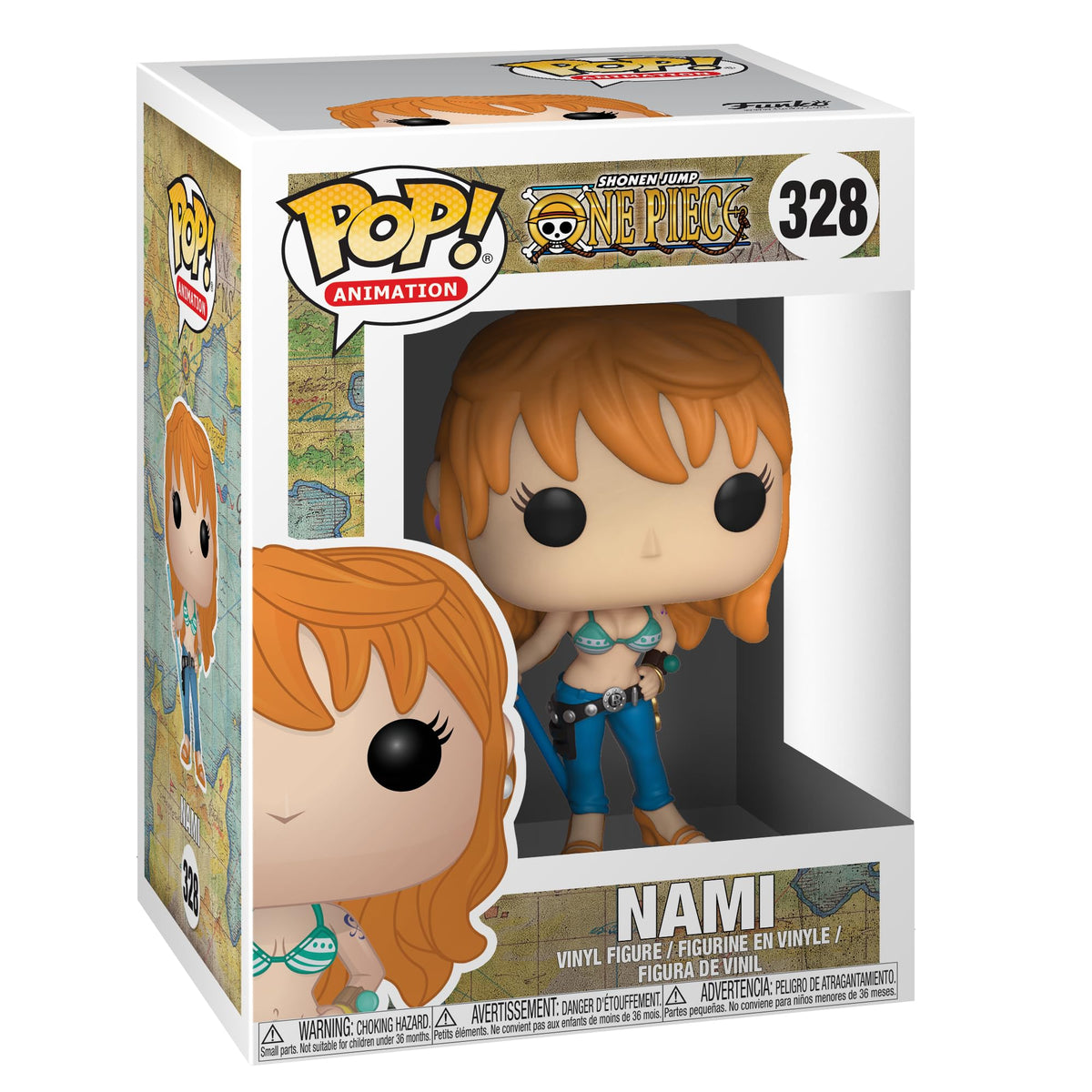Funko Nami pop figure front view for display and collection