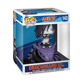 Funko Naruto Orochimaru with Manda ride front view; ideal display for collectors.