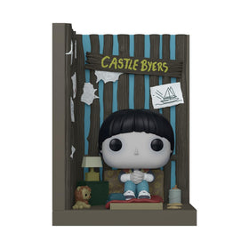 Funko Nooks Will Upside Down with acrylic sleeve protects display.