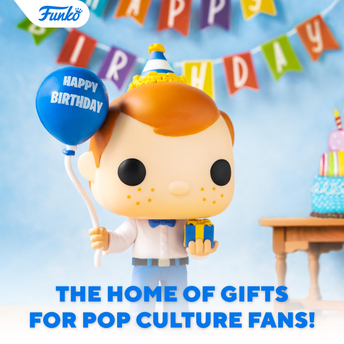 Funko Pajama Bob 3.75-inch figure suitable for desk or shelf.
